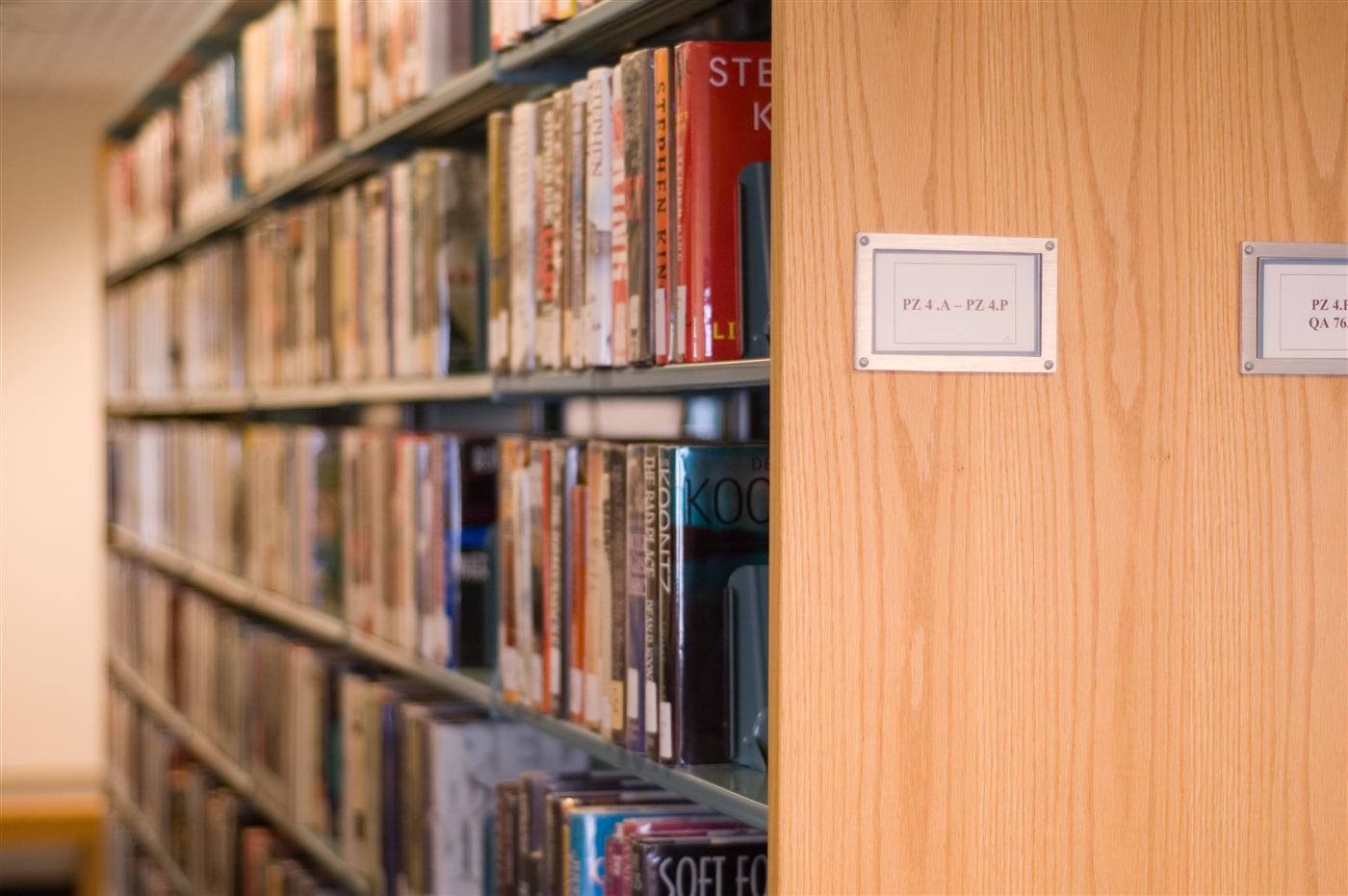 Library shelving
